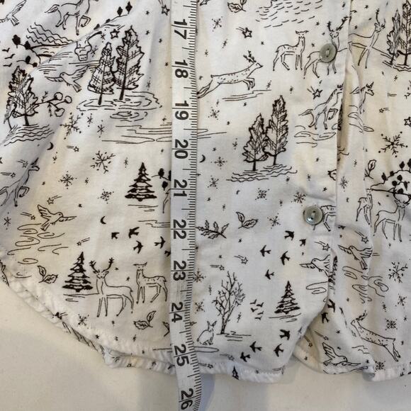 Victoria’s Secret Winter Animal Scene Fantasy Pajama Set EUC Sz M 2 Piece - Picture 12 of 16